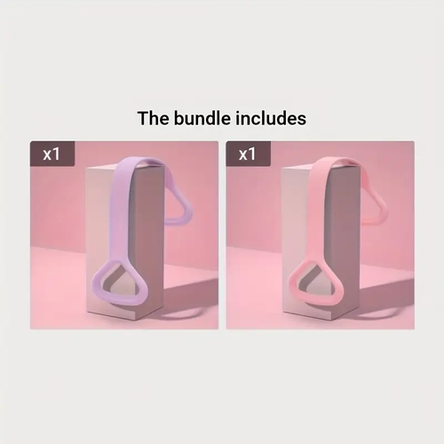 Eight Silicone Yoga Resistance Band