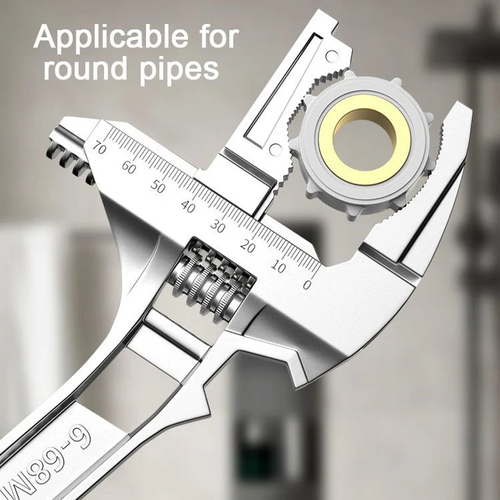 Reversible Sink Wrench with Jaw Opening 6-68mm