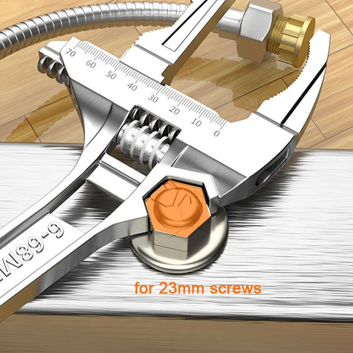 Reversible Sink Wrench with Jaw Opening 6-68mm