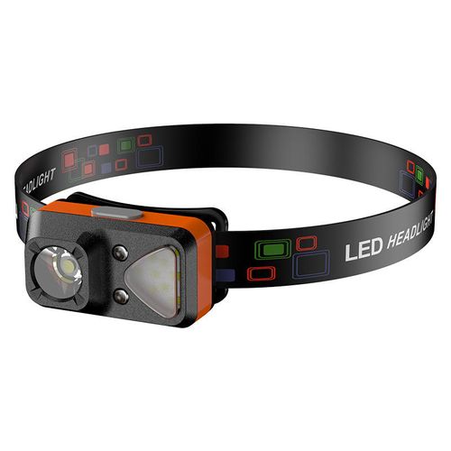 Camping Outdoor Usb Charging Sensor Head Flashlight