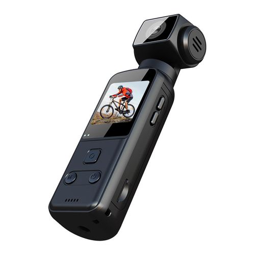 High Definition 4K Sport Action Camera 128GB Built-in Memory Lightweight Screen Rotate Wifi Connectivity CMOS Imaging