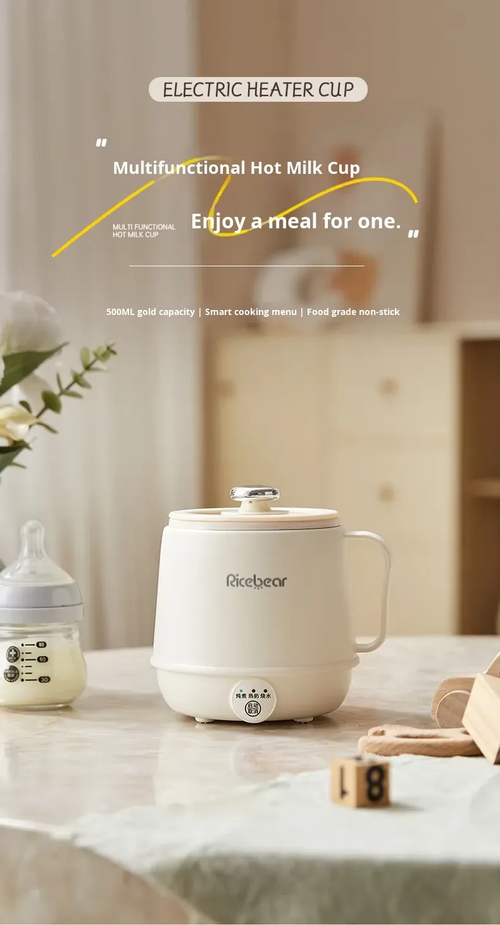 500ML cooking pot multi-functional cooking utensil travel water bottle tea pot made in China heating cup portable mini electric hot water kettle boil water