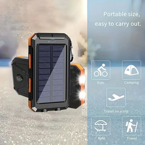 🔥Solar Wireless Portable Power Bank（50% OFF）
