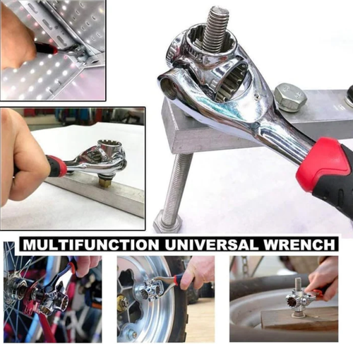 Universal Wrench 52 in 1Socket Wrench Tool with Multifunction360 Degree Rotating Head