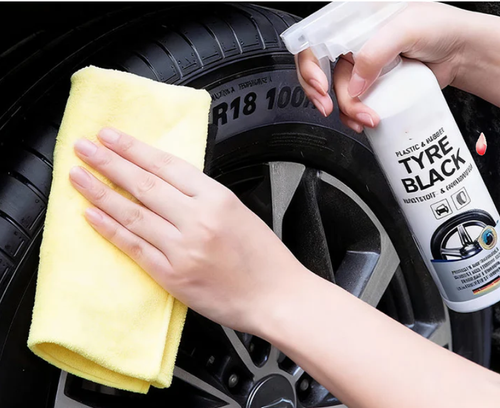 Plastics & Rubber Tyre Shine & Protector Spray