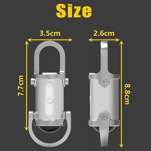 ✨🔦 Small USB C Rechargeable Keychain Light✨