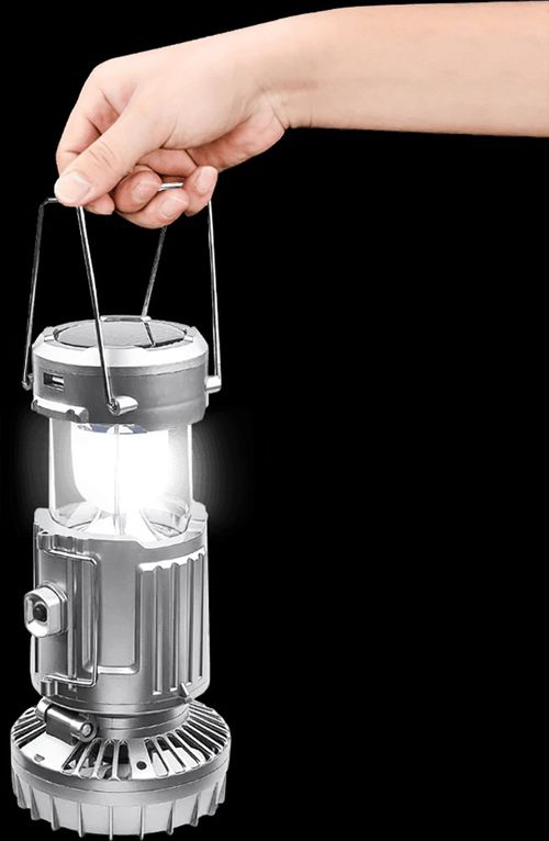 NEVER SWEAT IN THE DARK AGAIN — LIGHT, BREEZE & POWER IN ONE!​