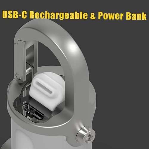 ✨🔦 Small USB C Rechargeable Keychain Light✨