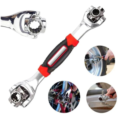 Universal Wrench 52 in 1Socket Wrench Tool with Multifunction360 Degree Rotating Head