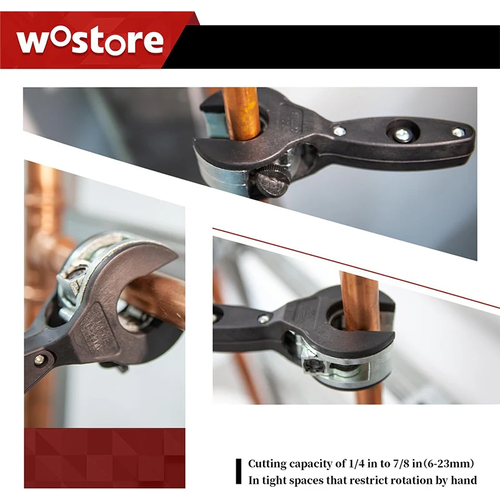 🔥 3-Piece Ratcheting Tubing Cutter Set