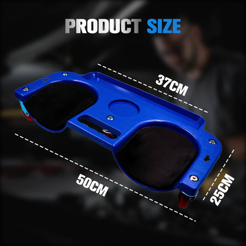 5-Wheel Rolling Car Repair Kneeling Cushion