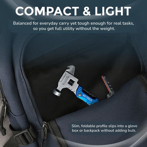 18 In 1 Multifunctional Wrench Hammer 60Tools