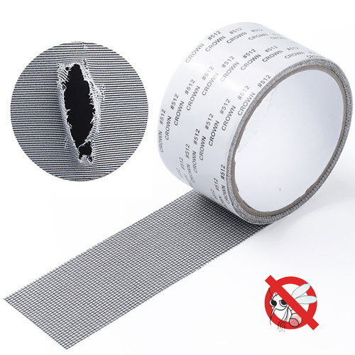 🔥Buy 1 Get 1 Free  🔥Window Screen Repair Tape – Strong Adhesive Fiberglass Mesh for Fixing Screen Doors & Windows | Waterproof, Tear-Resistant Patch for Holes & Insect Prevention