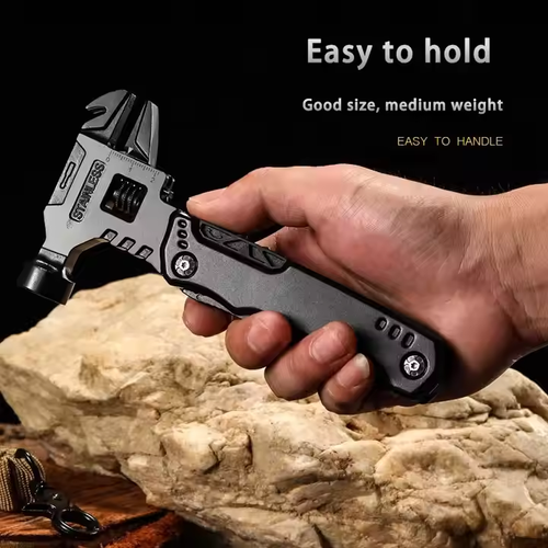 16 in 1 Camping Accessories Survival Multitools Pliers Multitool Adjustable Wrench Hammer