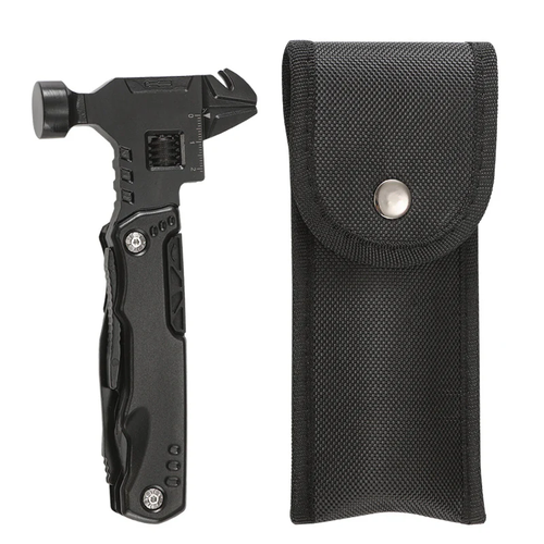 16 in 1 Camping Accessories Survival Multitools Pliers Multitool Adjustable Wrench Hammer