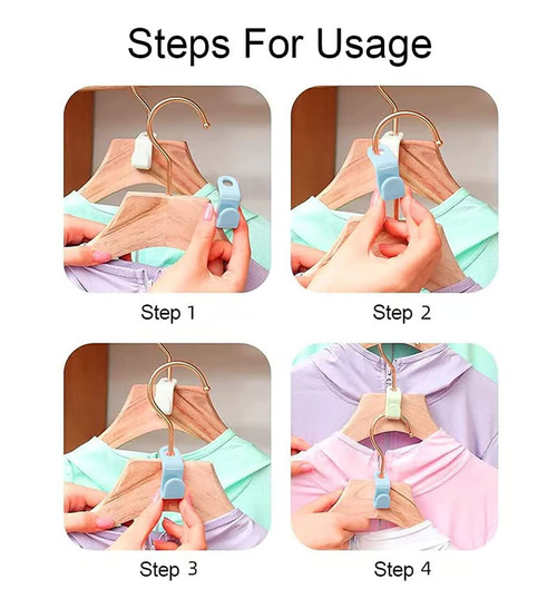 🔥🔥Space-Saving Clothes Hanger Connector Hooks