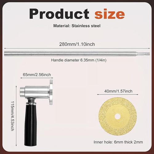 🔥PVC Pipe Inside Cutter with Diamond Grit Cutting Wheel and Handle