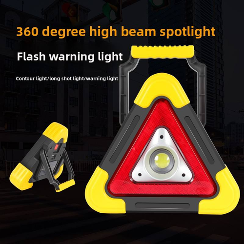 🚨 3-IN-1 Solar Emergency Triangle Warning Light 🚨