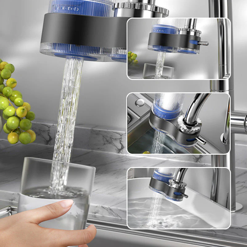 💥 Faucet Water Purifier with Adapters