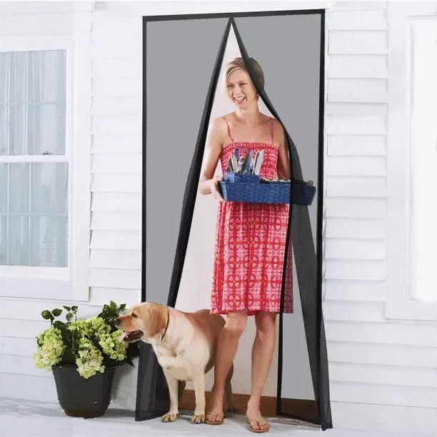 Magnetic Mosquito Mesh – No Mosquito, Only Fresh Air!