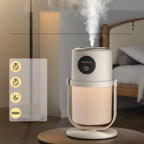 Pop Auto Shut-Off 2 Mist Modes USB Personal Desktop Humidifier Super Quiet Portable Small Cool Mist Mini Humidifier for Office