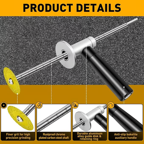 🔥PVC Pipe Inside Cutter with Diamond Grit Cutting Wheel and Handle
