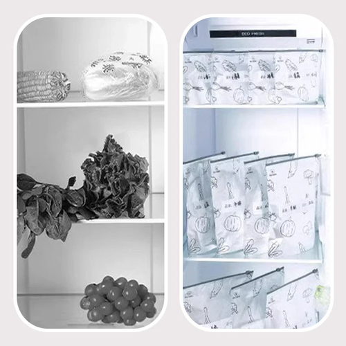 🔥Buy 1 Get 2 Free （30PCS） 🔥Freezer Refrigerator Stand-Up Aluminum Foil Cling Bag Slide Zipper Storage Aluminum Foil Bag