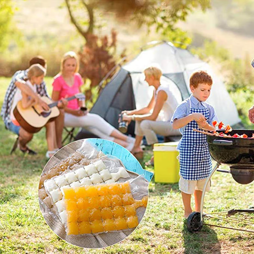 🔥Disposable Portable Self-sealing Ice Cube Bag(100 PCS)