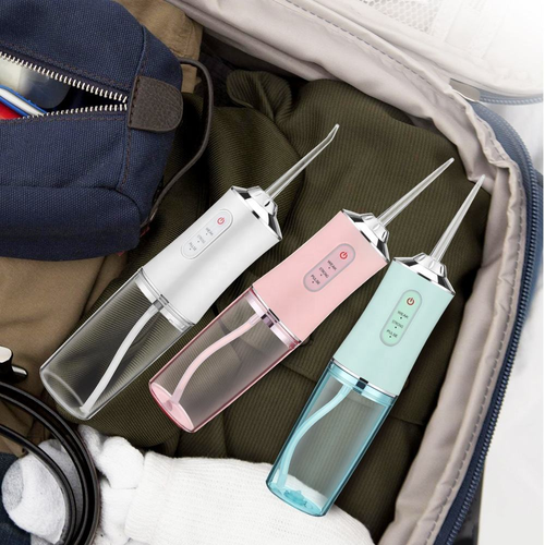 Home Use Electric Dental Cleaner 3 Modes Cordless USB Rechargeable Oral Irrigator Portable Dental Water Flosser