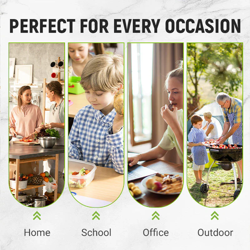 🔥Buy 1 Get 2 Free （30PCS） 🔥Freezer Refrigerator Stand-Up Aluminum Foil Cling Bag Slide Zipper Storage Aluminum Foil Bag