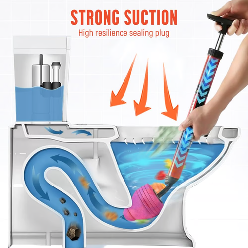 🔥High Pressure Toilet Unblock a Shot