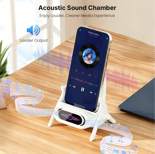 🔥2026 Mini Chair Wireless Fast Charger Multifunctional Phone Holder — Adapts to All Phones