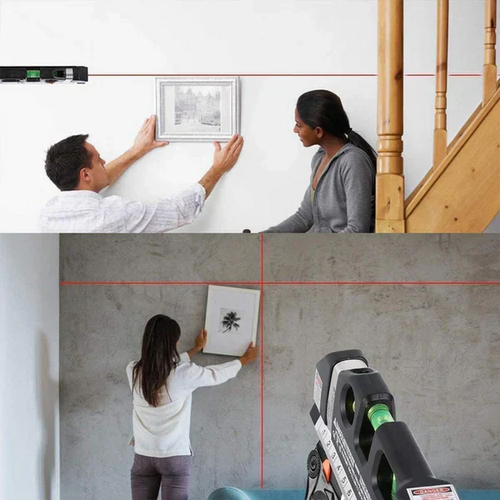 Multipurpose 4 In 1 Laser Levels Ruler