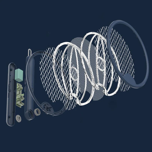 Trending Electric Mosquito Swatter Mosquito Killer Lamp 2-In-1 Usb Charging Purple Light Trap Vertical Wall Mosquito Swatter