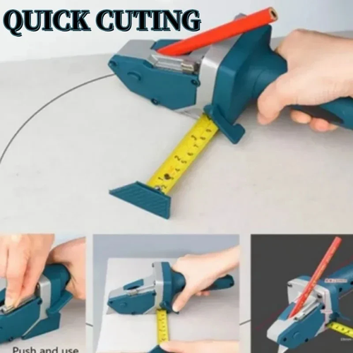 Hand Tools Plasterboard Edger With 5M Tape Measure Drywall Cutting Carpentry Tool Gypsum Board Cutter Cardboard Scriber