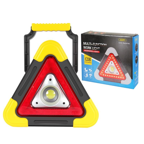 🚨 3-IN-1 Solar Emergency Triangle Warning Light 🚨