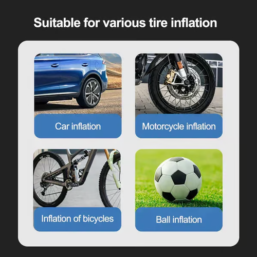 🚗💨Portable Multifunctional Cordless Inflatable Pump 🔥