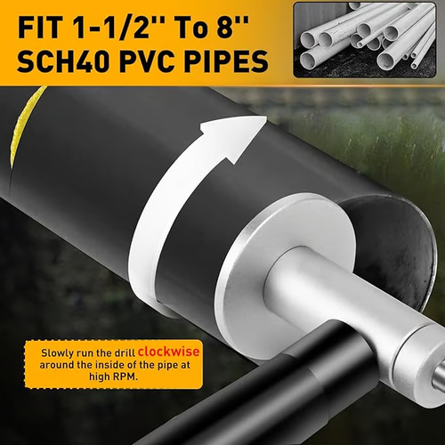 🔥PVC Pipe Inside Cutter with Diamond Grit Cutting Wheel and Handle