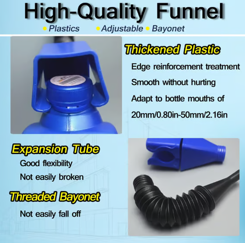 Buy 1 get 1 free🔥Universal Household Folding Buckle Funnel