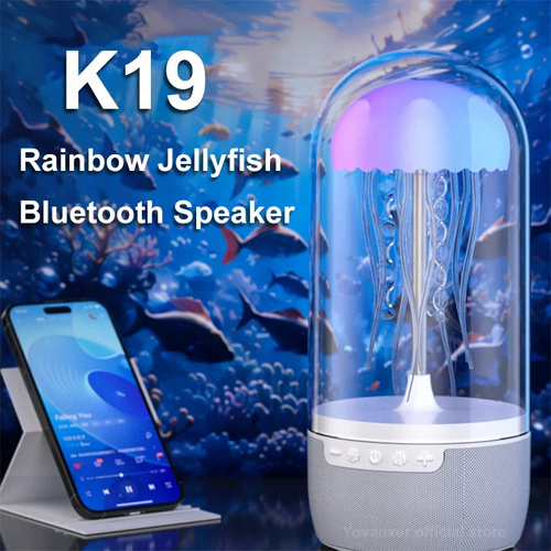 Transform your home with the K19 Jellyfish Light and Bluetooth Speaker: Light, sound and style come together