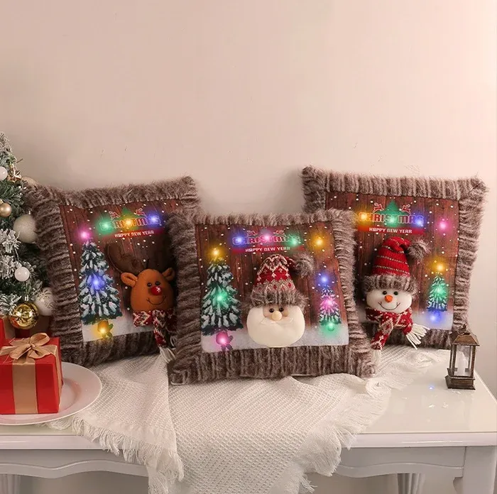 💥New Sale🎁Christmas Light-Up Pillowcase As Christmas Gift
