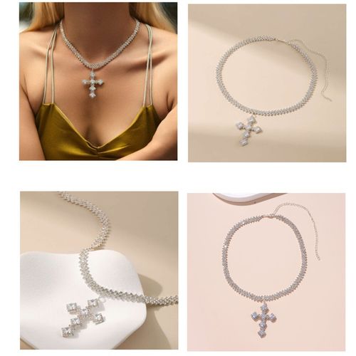 Eternal Grace Cross Pendant Necklace - Your Source of Faith and Power, Unisex Design