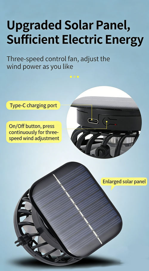 Solar Powered Fan Hat Rechargeable Cooling Cap for Men Large Size Sun Hat for Outdoor Camping Hiking and Gifting
