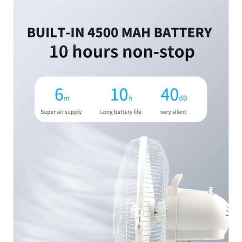 Ventilador solar sem preocupação com falta de energia, fresco a qualquer hora e em qualquer lugar