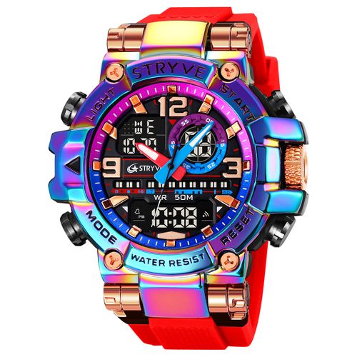 Stylish and cool flashing watch with ultra-long battery life, dustproof, sandproof, and sweatproof