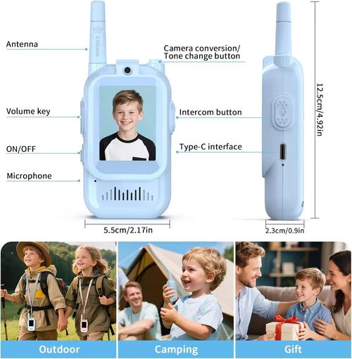🎁 THE BEST SURPRISE FOR YOUR KIDS! Video Walkie Talkie Set