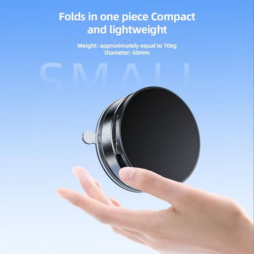 Bestselling Vacuum Magnetic Phone Holder — Suitable for Home, Work, Travel and Other Scenarios, Foldable & Portable, 360° Rotatable, Made of Zinc Alloy and ABS