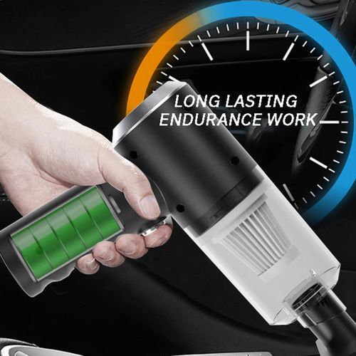 Multifunctional Vacuum Cleaner: Dual-use for Home and Car, with Strong Suction and Long Battery Life, Portable Handheld Vacuum Cleaner.