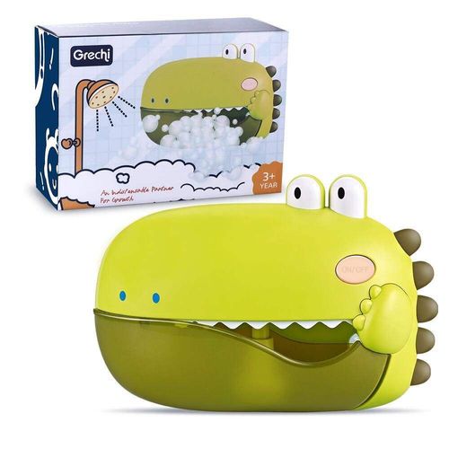 Bubble Machine Baby Bath Toys Automatic Bubble Maker for Toddlers Both Music Silence Mode Fun Bathtub Water Play Birthday Gift