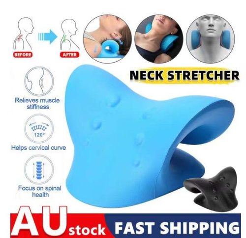 Hot sale C-shaped massage pillow, massage cervical pillow, spine correction cervical pillow, acupressure traction pillow, cervical massager, C-shaped pillow